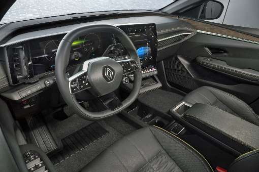 Image 1: The interior of the new Renault Megane E-Tech. Photo: Renault Megane E-Tech Electric / credits: � Renault Communications / Rights reserved